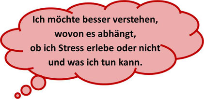 "Ich möchte besser verstehen, wovon es abhängt, ob ich Stress erlebe oder nicht und was ich tun kann." Unterstützung durch MediTrigon Freiburg