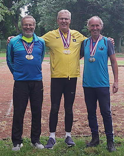 V. l. n. r.: Dr. Klaus Lutter - Martin Baranzke - Reinhard Rhaue