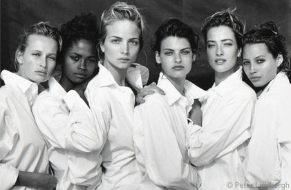 Sei modelle ritratte da Peter Lindbergh