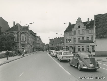 Grevener Straße - links zur Schulstraße 1970