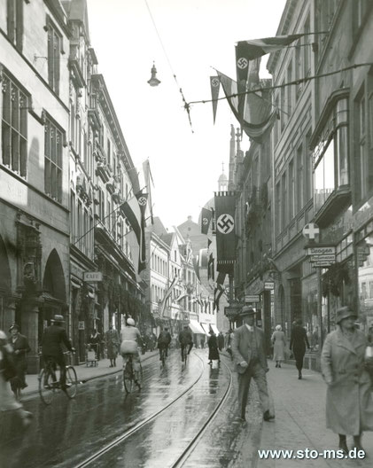 Salzstraße Richtung Dominikaner Kirche