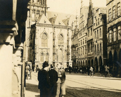 Treiben auf dem Prinzipalmarkt