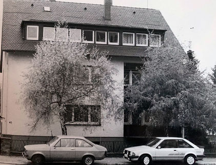 Oben meine Studentenwohnung