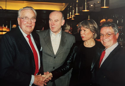 von links: Franz Feldhaus, Jost und Margret Springensguth und Dr Burkhard Budde