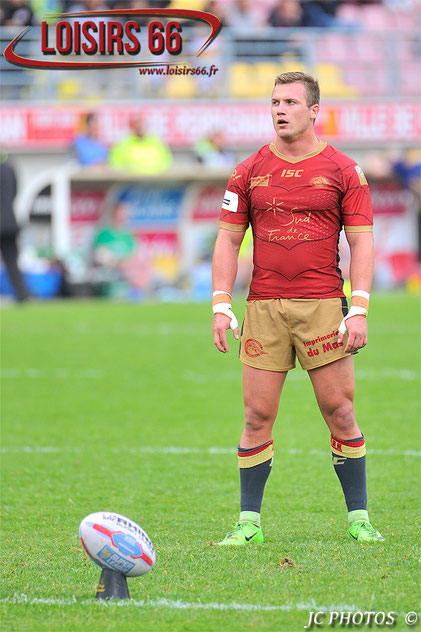 Josh DRINKWATER - Dragons Catalans partenaires carte loisirs 66