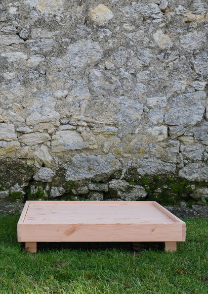 pouf extérieur bois 