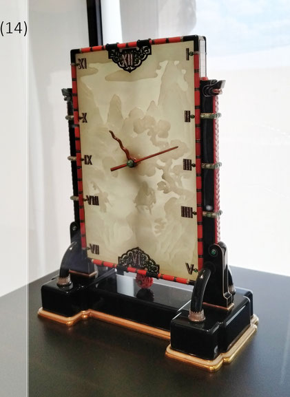 Horloge à écran Art Déco, par Cartier, collection du Musée des Arts Décoratifs