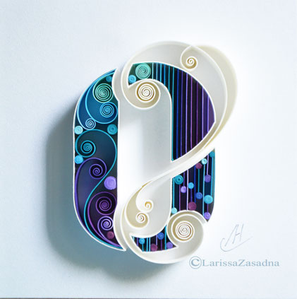 quilling, 3d wall art, monogramm O, O,paper art, quilling paper art, name quilling art, quilling paper O, quilling letter O, anniversary, letter art, quilling wall art, paper, quilling wall art, artwork, квиллинг, Larissa Zasadna, Лариса Засадная, бумага