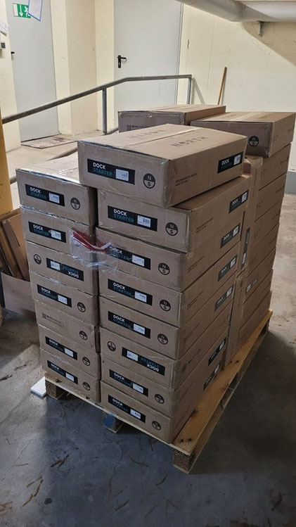 Dockstarter auf Lager bei WindSucht