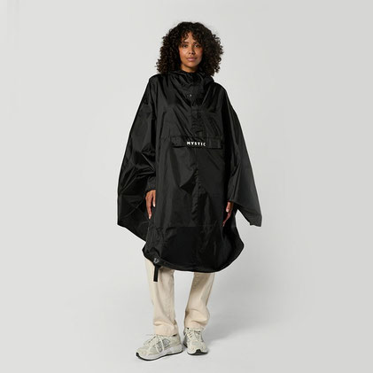 Mystic Rain Poncho Black auch für Frauen bei WindSucht zu haben