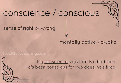 conscience or conscious