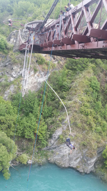 Bungee Jumping in Queenstown