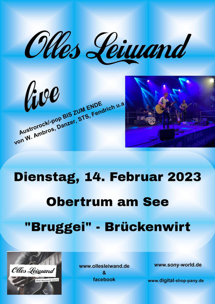 Olles Leiwand spielt Austropop in Obertrum am See