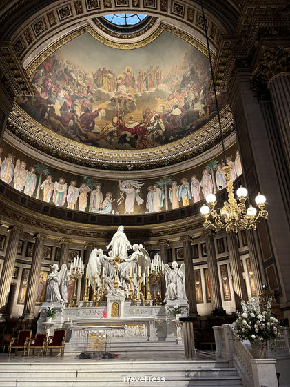 La Madeleine interieur kerk Parijs
