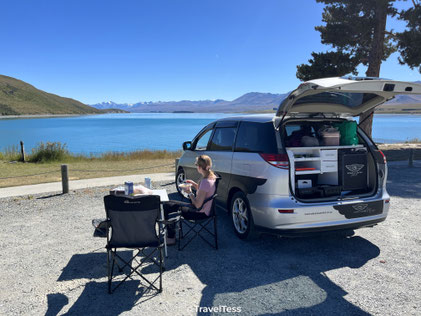 Kamperen Lake Tekapo