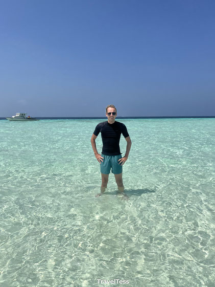 Helder zeewater Malediven