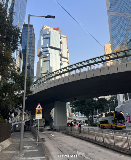 Straatbeeld Hong Kong