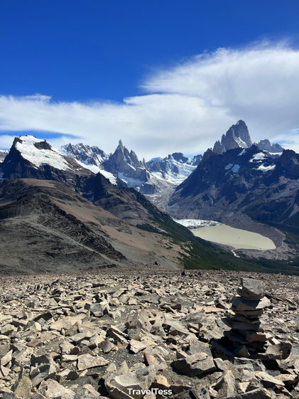 Loma del Pliegue uitzicht
