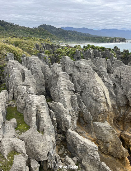 Pancake Rocks Nieuw-Zeeland