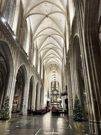 Interieur kerk Antwerpen 