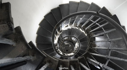 Trappen The Monument beklimmen