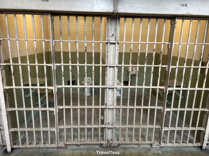Tralies Alcatraz gevangenis