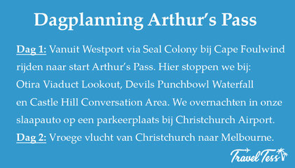 Daplanning Arthur's Pass
