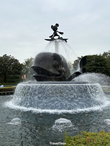 Hong Kong Disneyland fontein