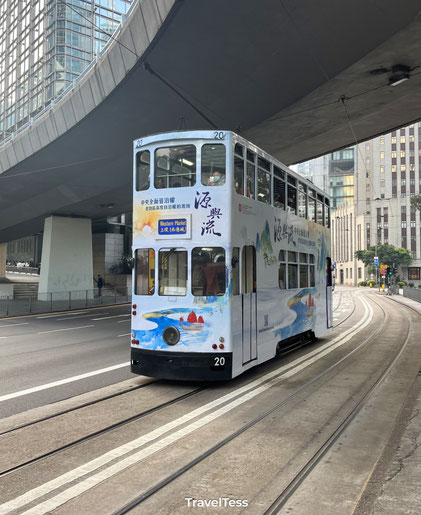 Dubbeldekker bus Hong Kong