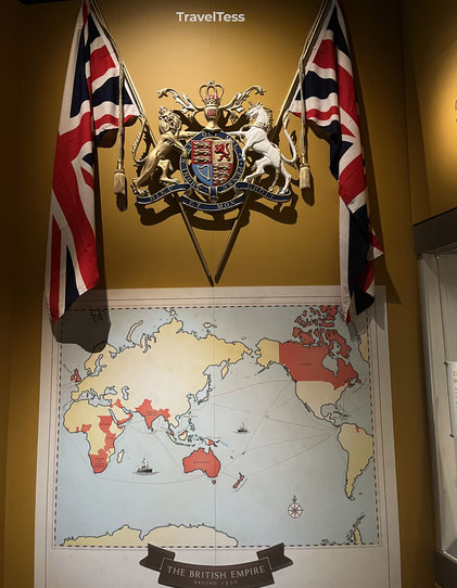 Kaart British Empire