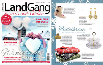 LAND GANG 01/2015, Stempel "Schneeflocke"