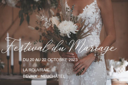 Festival du Mariage à Bellevue-sur-Bevaix - 20, 21 et 22 Octobre 2023