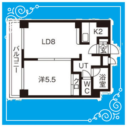 第53木村ビルサザンスカイマーク北大606号室