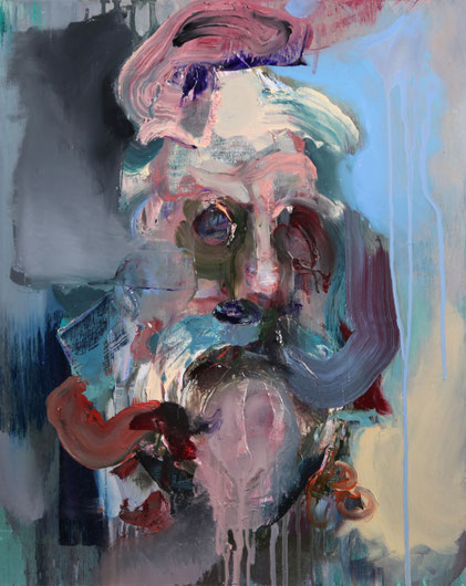 robur, 50 x 40 cm, oil on wood, 2016