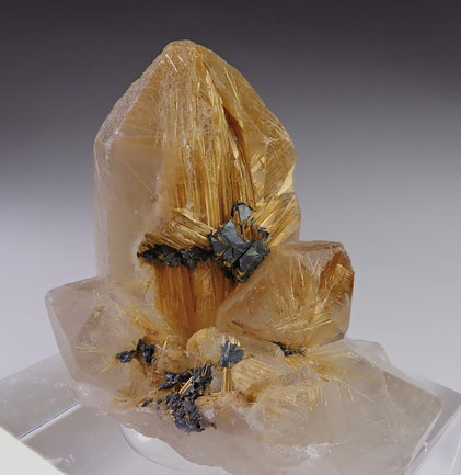 Quartz with Rutile