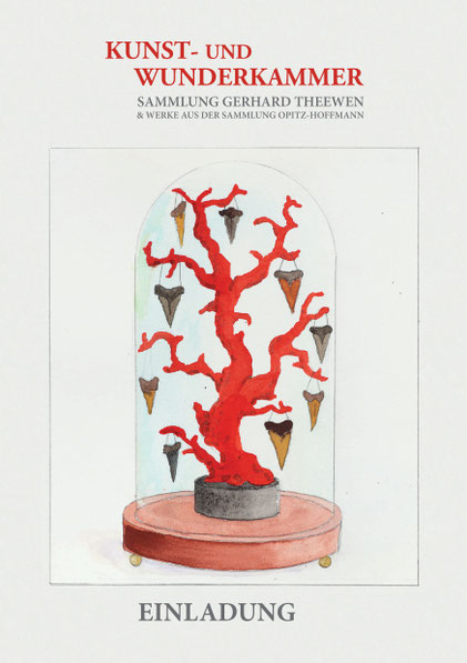 Andreas Keil, Einladung, Kunst-und Wunderkammer, Sammlung Theewen, Kunstsammlung Jena, Jena, 2025
