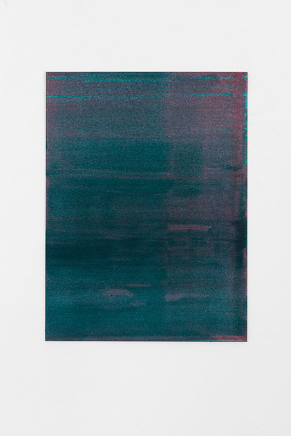 Andreas Keil, Malerei, O.T., 2020, Öl auf Papier