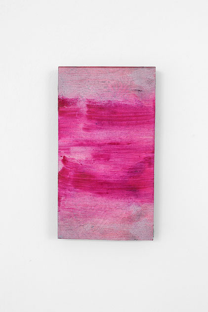 Andreas Keil, Malerei, O.T., 2022, Öl und Acryl auf Fundholz, Köln