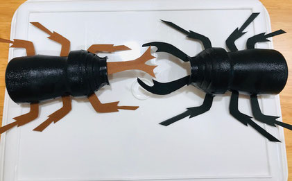 昆虫の住む木 愛知県清須市 子供絵画工作教室 アトリエマッチばこ 昆虫の住む木 愛知県清須市 子供絵画工作教室 アトリエマッチばこ