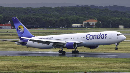-- Boeing 767-300ER -- D-ABUH (*1) -- First Flight: 1994 -- MSN: 26986 -- Frankfurt Rhein-Main (FRA - EDDF) 2005