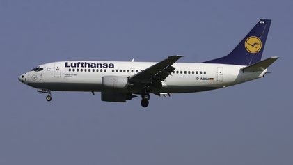 --- Boeing 737-300 --- D-ABXN --- First Flight: 1987 --- MSN: 23872 --- "Football Nose" --- Frankfurt Rhein-Main (FRA - EDDF) 2007