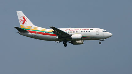 --- Boeing 737-500 --- LY-AGQ --- First Flight: 1996 --- MSN: 26339 --- Frankfurt Rhein-Main (FRA - EDDF) 2005