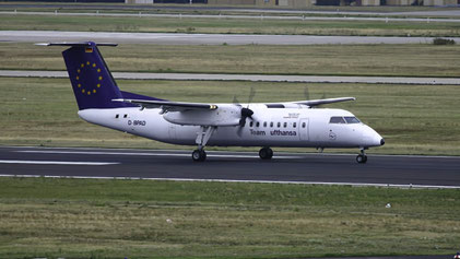 -De Havilland Canada DHC-8-300Q Dash 8 - D-BPAD - First Flight: 1998 - MSN: 523 - Frankfurt Rhein-Main (FRA - EDDF) 2005