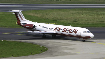 --- Fokker 100 --- D-AGPB --- First Flight: 1989 --- MSN: 11278 --- Dusseldorf Rhein-Ruhr (DUS - EDDL) 2006