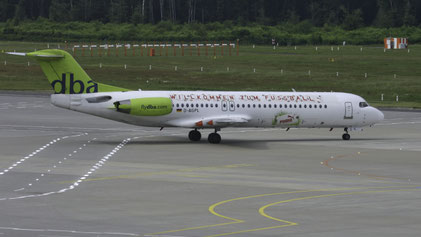---- Fokker 100 ---- D-AGPL ---- First Flight: 1990 ---- MSN: 11314 ----  Cologne / Bonn (CGN - EDDK) 2006