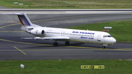 --- Fokker 100 --- F-GPXC --- First Flight: 1995 --- MSN: 11493 --- Dusseldorf Rhein-Ruhr (DUS - EDDL) 2006