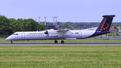 "Bombardier" "DHC" "DHC-8-400Q" "Dash 8" "G-ECOI" "2008" "4224" "BRU" "EBBR" "2017"