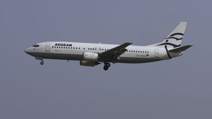 --- Boeing 737-400 --- SX-BGS --- First Flight: 1992 --- MSN: 26279 --- Brussels National (BRU - EBBR) 2005