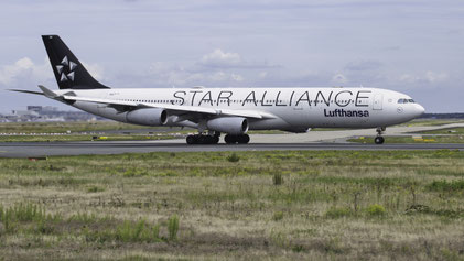 ---- Airbus A340-300 ---- D-AIGN ---- First Flight: 1998 ---- MSN: 213 ---- "Star Alliance" ---- Frankfurt Rhein-Main (FRA - EDDF) 2023