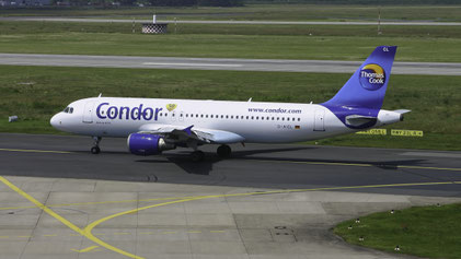 --- Airbus A320-200 --- D-AICL (*2) --- First Flight: 2001 --- MSN: 1437 --- "Condor Berlin" --- Dusseldorf Rhein-Ruhr (DUS - EDDL) 2006